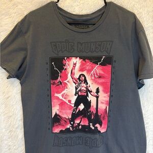 Stranger Things Gray Graphic Women's Tee